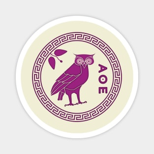 Owl of Athena Magnet